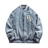 Street Light-Wash Herren Jeansjacke